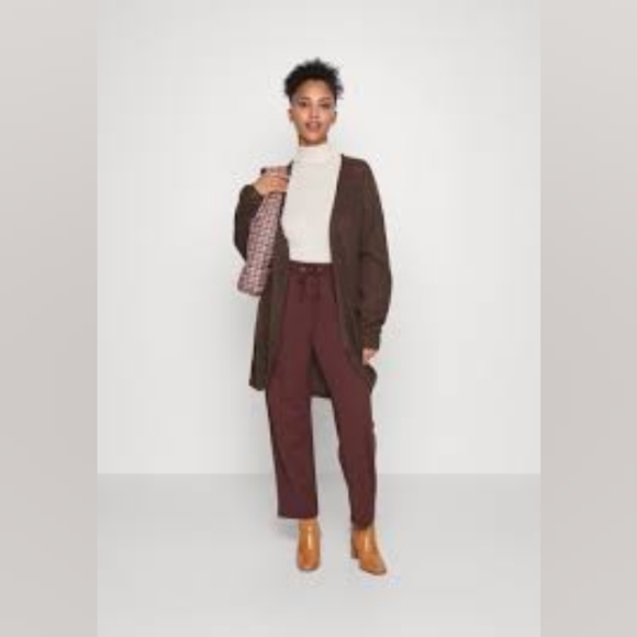 Ichi Ihodansa CA3 Sweater Cardigan Brown M - Picture 5 of 13